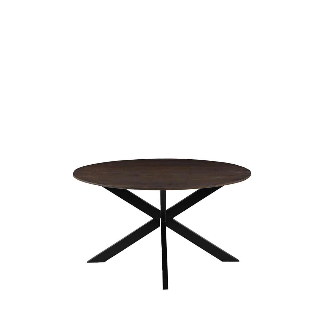 Label51 Esstisch Braun 140x76x140 cm
