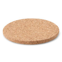 FLASCHENUNTERSETZER, Kork, Ø 15 cm - Braun, Naturmaterialien (16/16cm) - Continenta