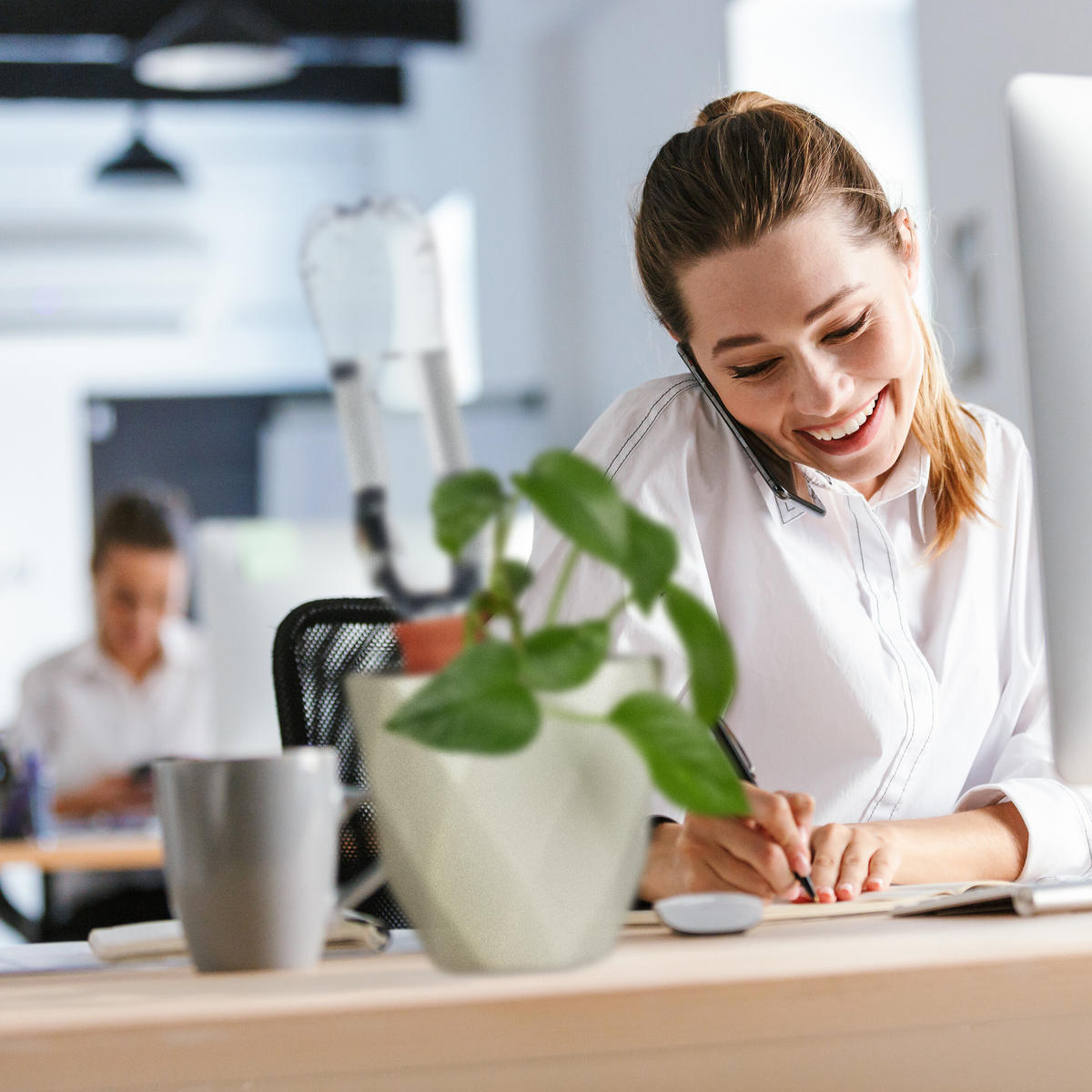 12XTONKEGEL - Hellbraun, Keramik (5.5/17/5cm) - Relaxdays