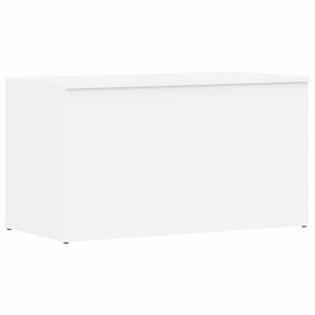 AUFBEWAHRUNGSTRUHE 84/42/46 cm, aus Holzwerkstoff, in Weiß - Weiß, Holz (84/46/42cm) - vidaXL