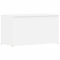 AUFBEWAHRUNGSTRUHE 84/42/46 cm, aus Holzwerkstoff, in Weiß - Weiß, Holz (84/46/42cm) - vidaXL