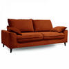 3-SITZER-SCHLAFSOFA, Stoff, Rot - Rot, Textil (97/88/205cm) - Oviala