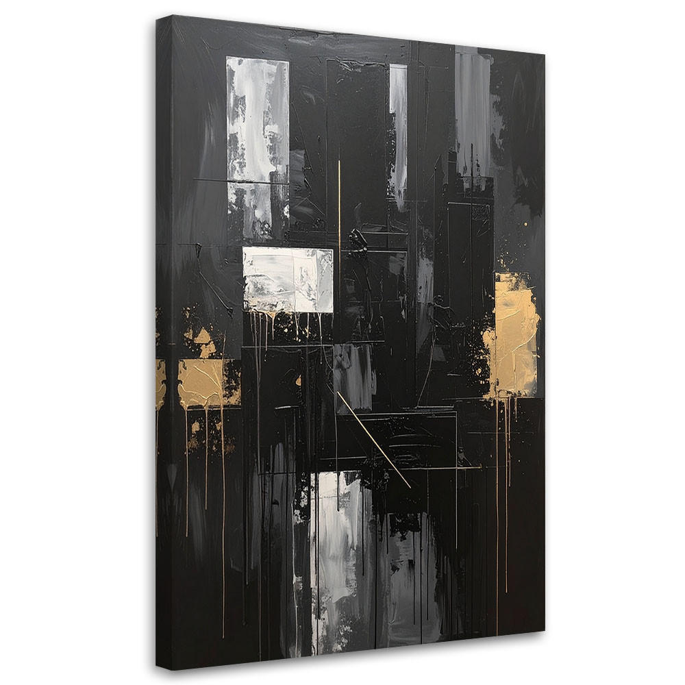 Feeby Bild Schwarz 60x90 cm
