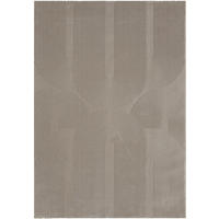 TEPPICH Kurzflor KASOS Waschbar Geometrisch Polyester Beige 160 x 230 cm - Beige, Textil (160/230cm) - KADIMA DESIGN