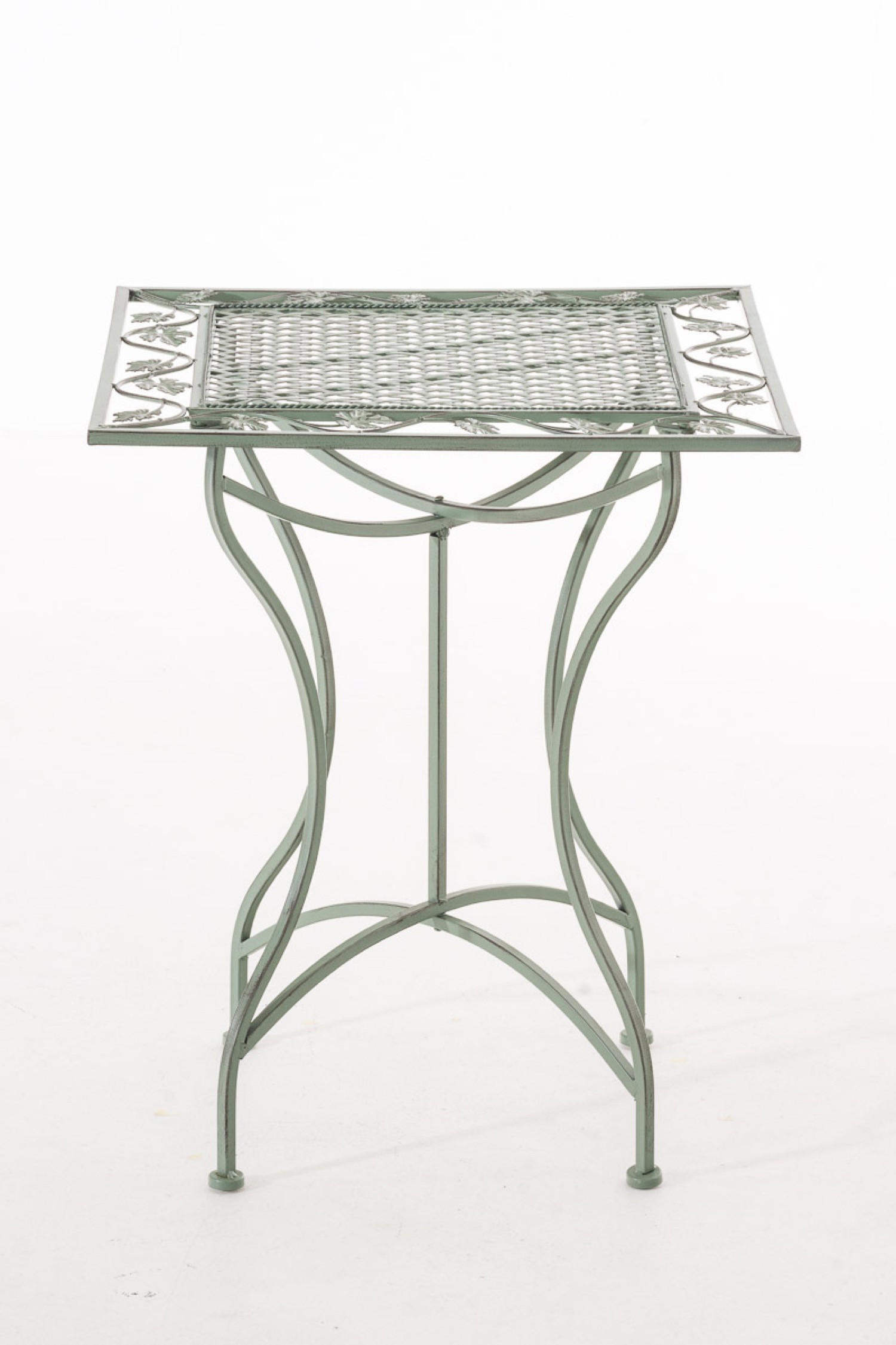 GARTENTISCH Asiri antik-grün - Grün, Metall (72/60/60cm) - TPFGarden