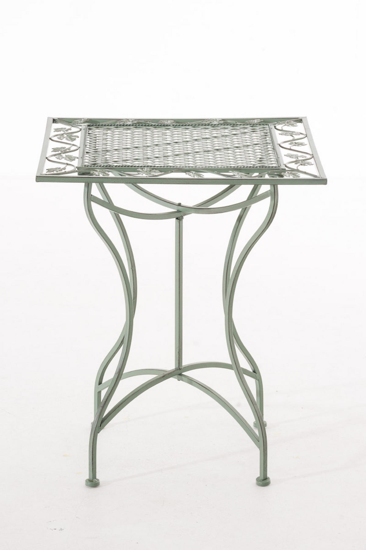 GARTENTISCH Asiri antik-grün - Grün, Metall (72/60/60cm) - TPFGarden