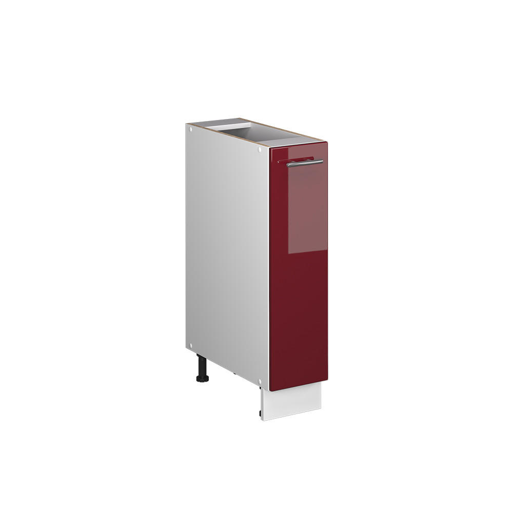 DULAP DE FARMACIE Fame-Line, Bordeaux lucios ridicat/Alb, 20 cm fara blat