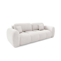 SOFA Livio 3 Sitzplätze Weiß - Weiß, Holz (270/95/121cm) - Petits-meubles