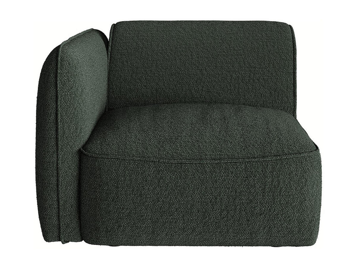 MODULIERBARES Sofa - 2 Personen - stoff - grün Camilio - Grün, Textil (196/74/97cm) - Vente-Unique
