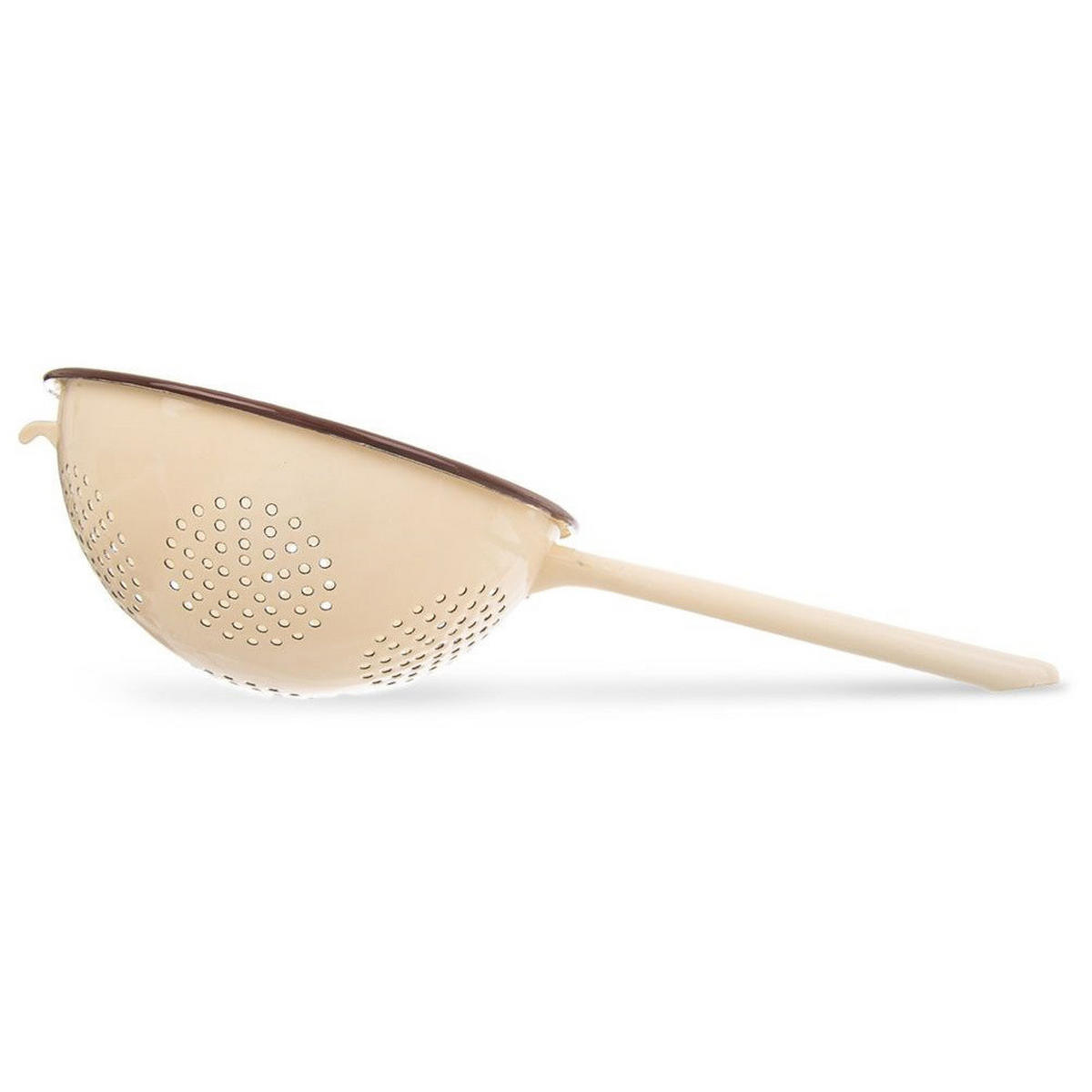 KÜCHENSIEB BRAUN Braun Beige 22 cm - Beige, Metall (22cm) - Orion 