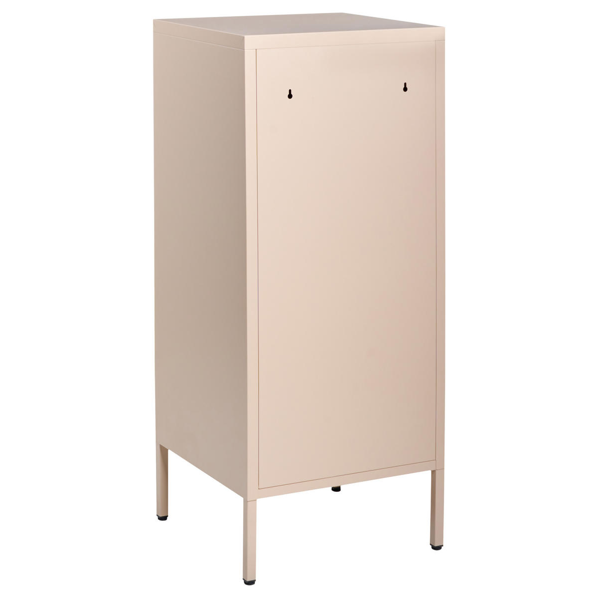 BÜROSCHRANK Metall Beige Huron - Beige, Metall (40/102/40cm) - Beliani