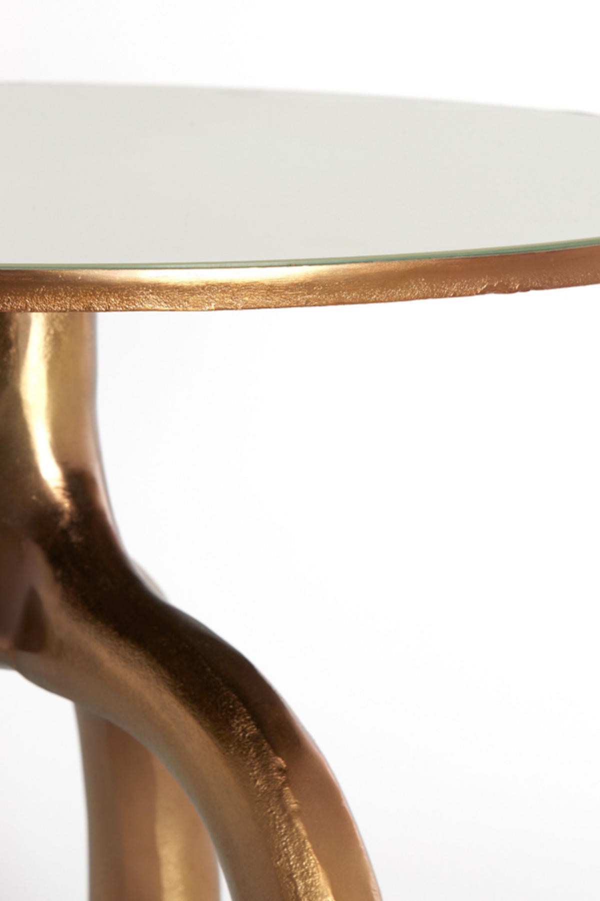 COUCHTISCH Mello Braun Ø65/44 cm - Braun, Metall (65/65/44cm) - Light & Living