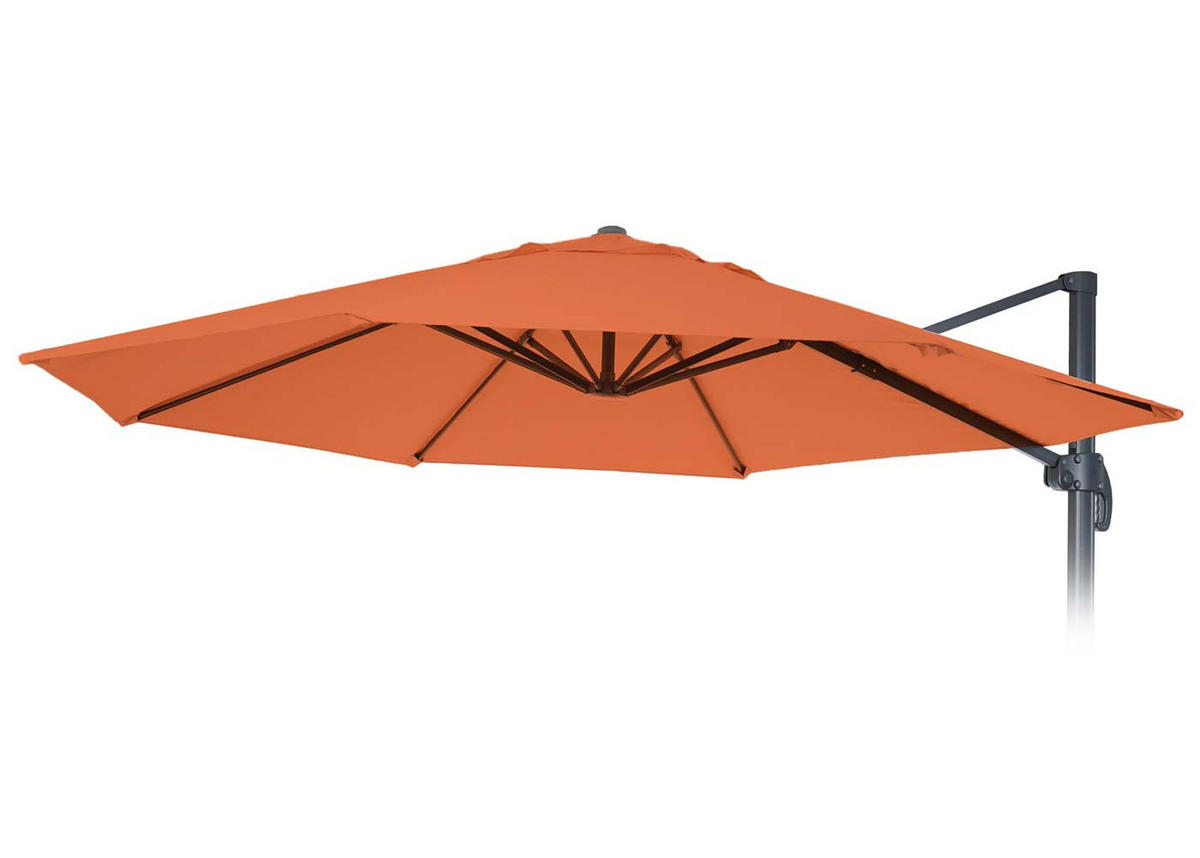 ERSATZ-BEZUG 8 STREBEN I RUND Orange - Orange, Textil (300/300cm) - MCW