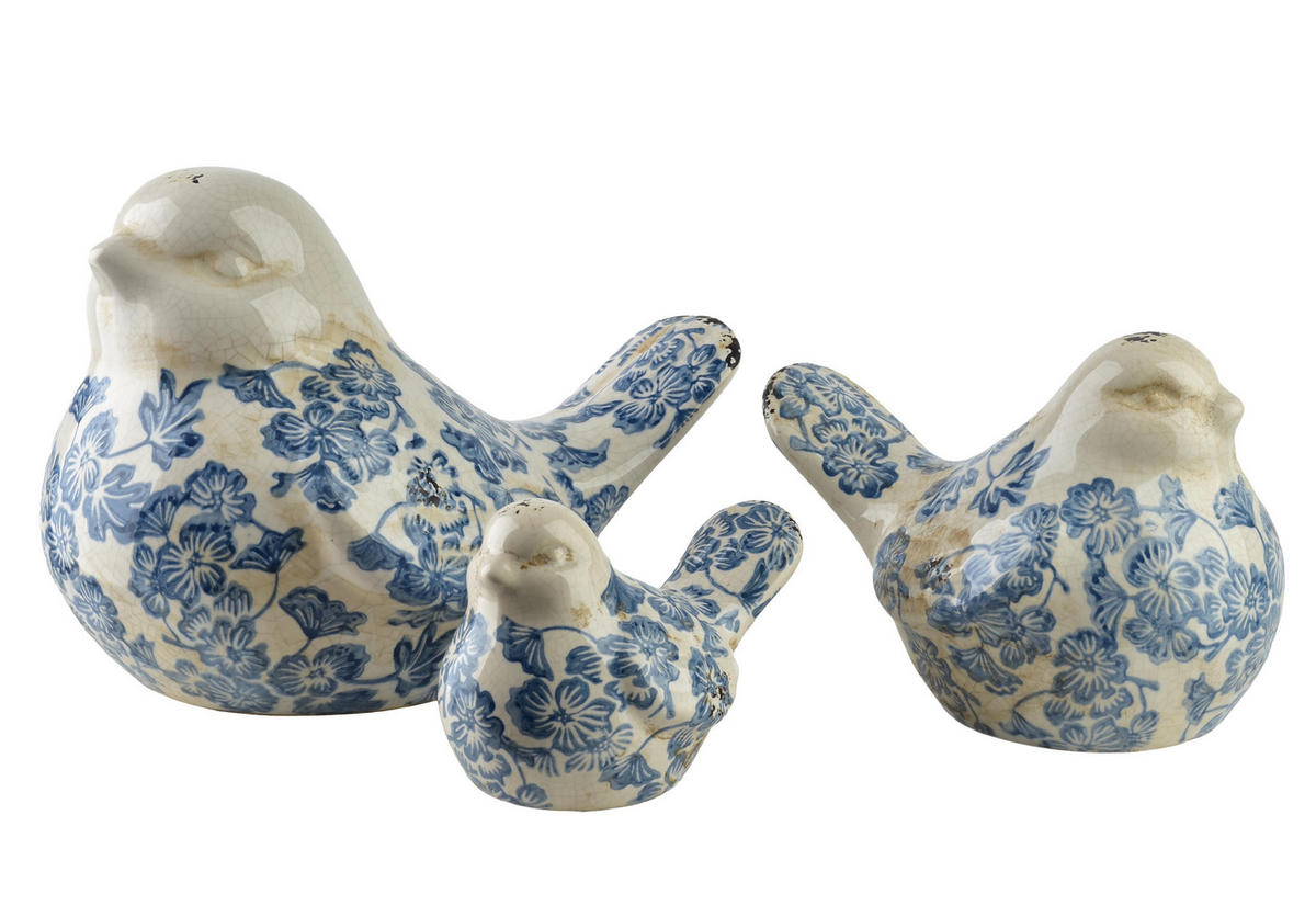 FIGURA, keramika, zelená - modrá, keramika (14/14/20cm) - Mondex