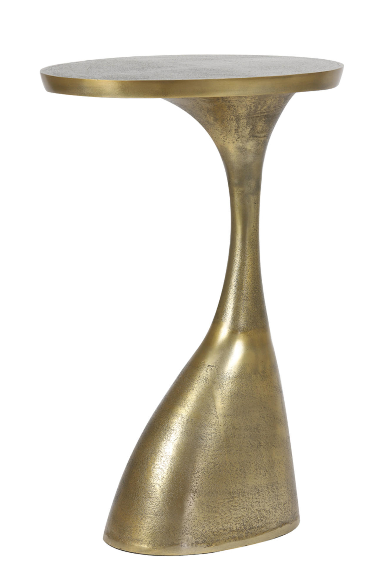 BEISTELLTISCH Macau Bronze 40/33/61 cm - Bronzefarben, Metall (40/33/61cm) - Light & Living