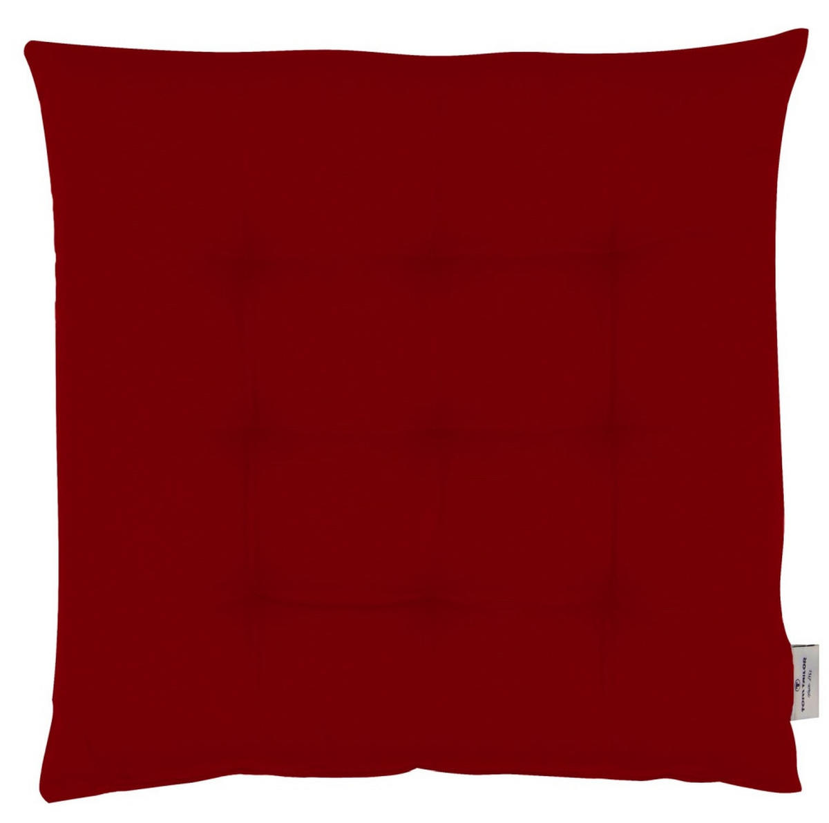 ZIERKISSENHÜLLE Dove rot 40x40cm - Rot, Textil (40/40cm) - Tom Tailor