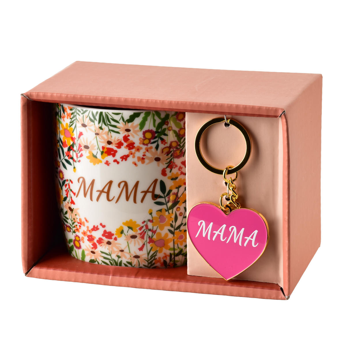 PORCELÁNOVÝ hrnek, MAMA - různobarevná, keramika (0.35L) - Mondex