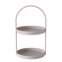 ETAGERE aus Metall Joko Beige 27/26/44 cm - Beige, Metall (44cm) - Boltze Home