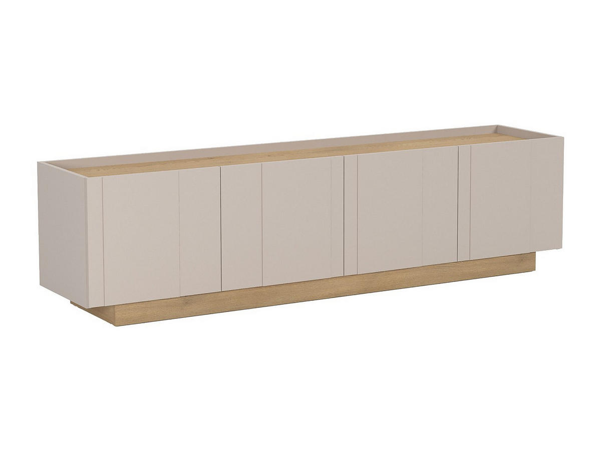 TV-BOARD - 180 cm x 40 cm - holz - beige, naturfarben hell Anarza - Beige/Naturfarben, Holz (180/47/40cm) - Vente-Unique