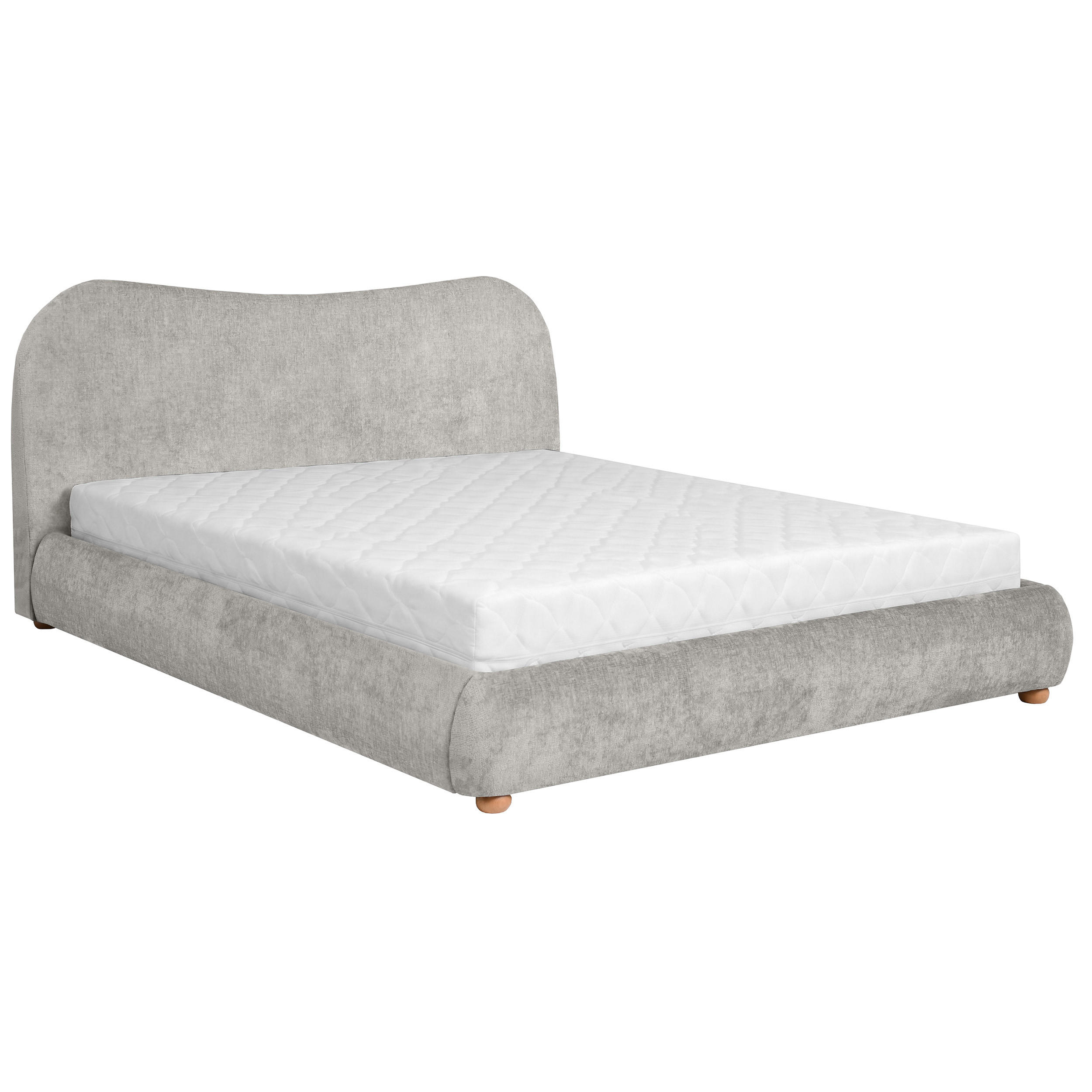Beautysofa Polsterbett Beige 160x200 cm