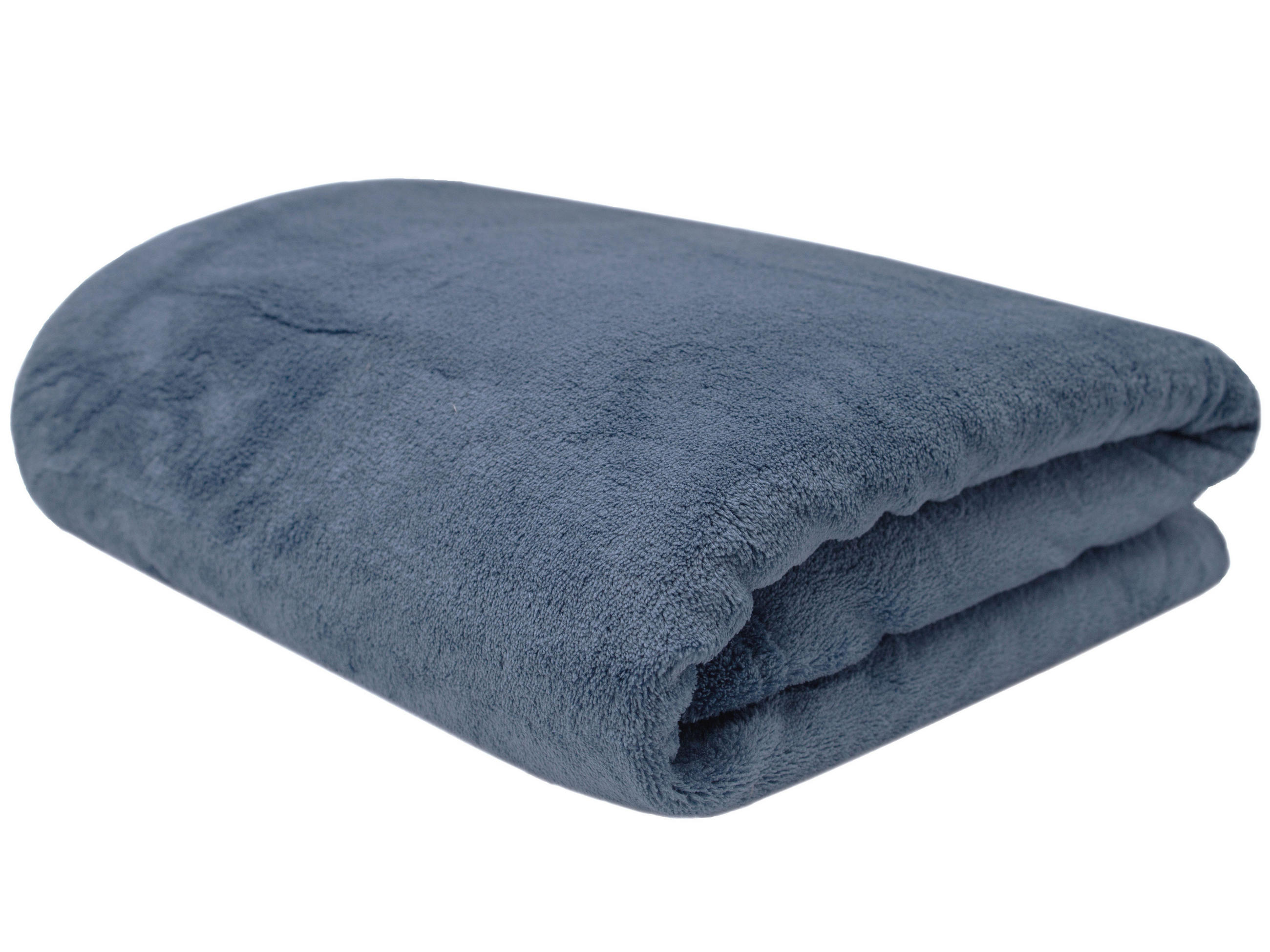 Zollner Kuscheldecke, Blaugrau 220x240 cm
