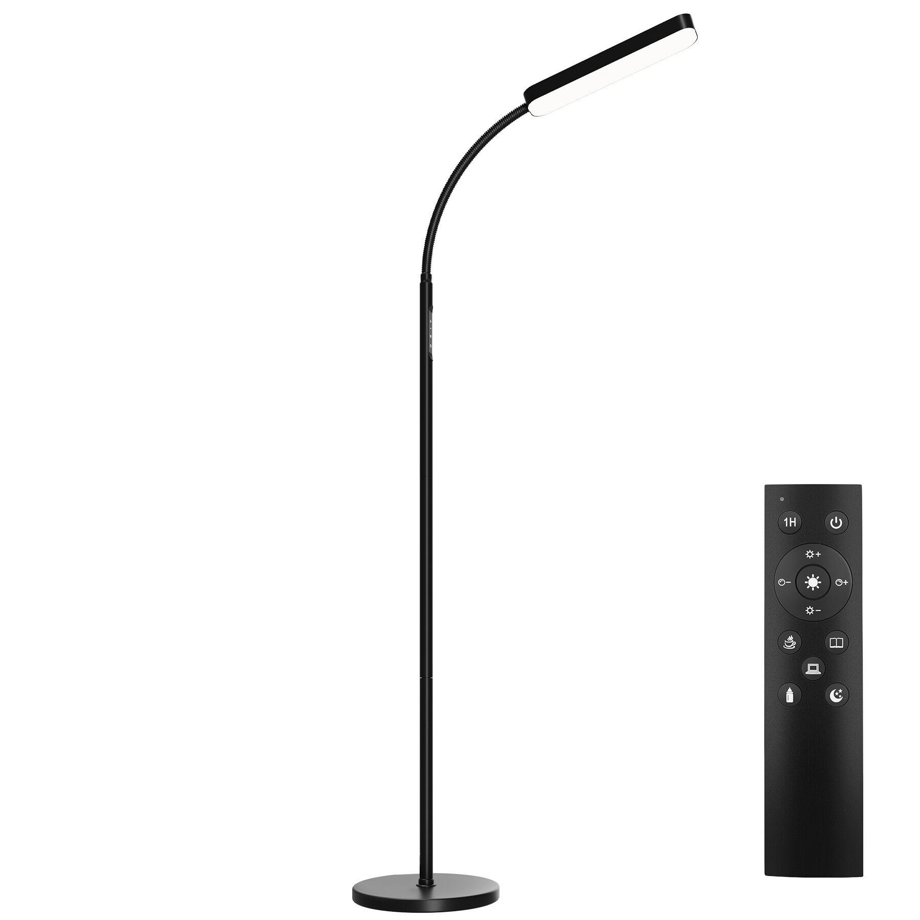 STEHLAMPE Prisma,22 x 176 cm,schwarz - Schwarz, Metall (22/22/176cm) - tectake
