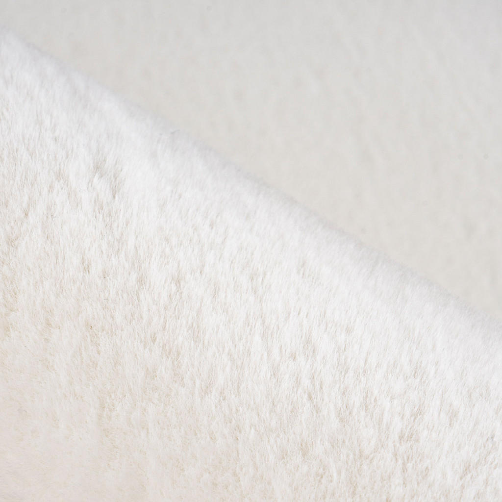 Thumbnail - carpet city Hochflor-Teppich, Weiß, Textil, Uni, Rechteckig, 200x290 cm, Oeko-Tex® Standard 100, für Fußbodenheizung gee...