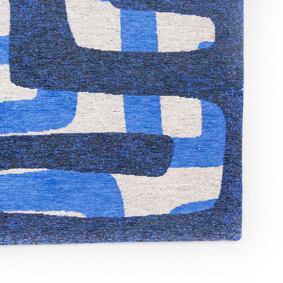TEPPICH Ultramarine Craft 140/200 cm - Blau, Textil (140/200cm) - Louis De Poortere