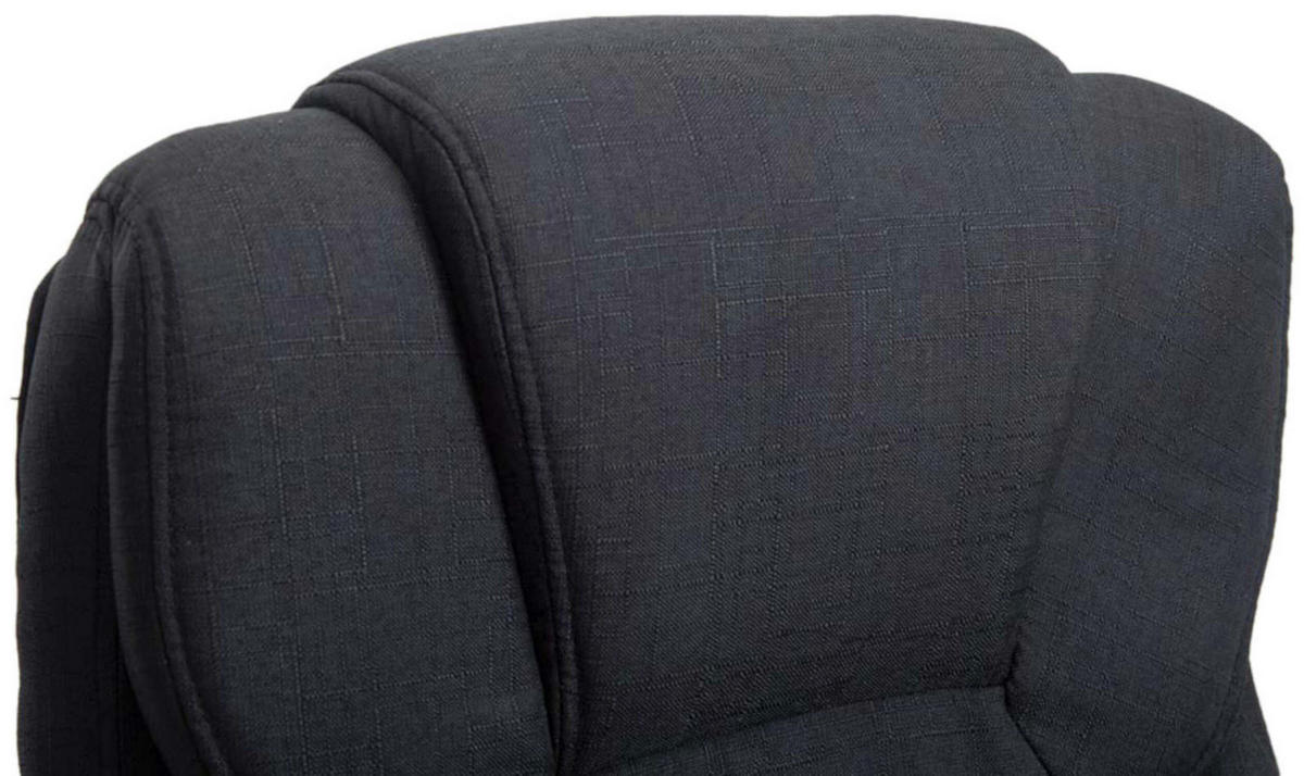 BÜROSTUHL Texum 2, Stoff Schwarz - Schwarz, Kunststoff/Textil (65/119/73cm) - TPFLiving