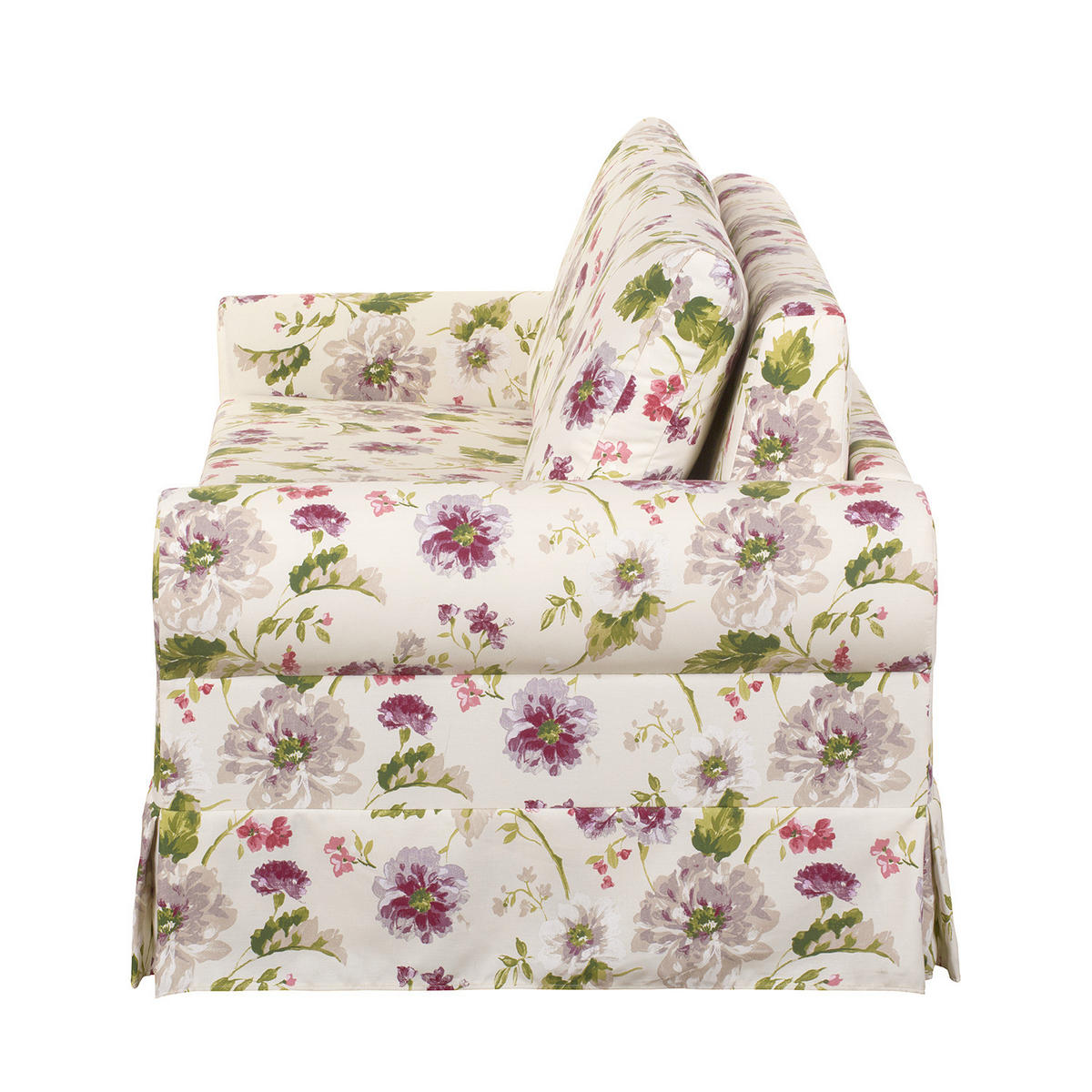 SCHLAFSOFA mit Husse - Brombeere/Creme, Textil (205/90/90cm) - home24