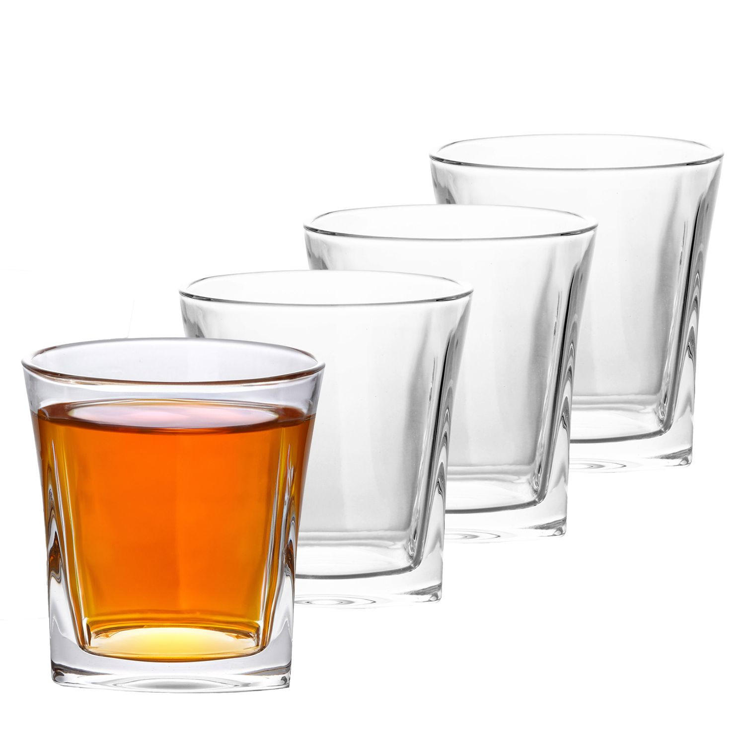 WHISKY GLAS Set (4-tlg.) - Transparent, Glas (0.3L) - Intirilife