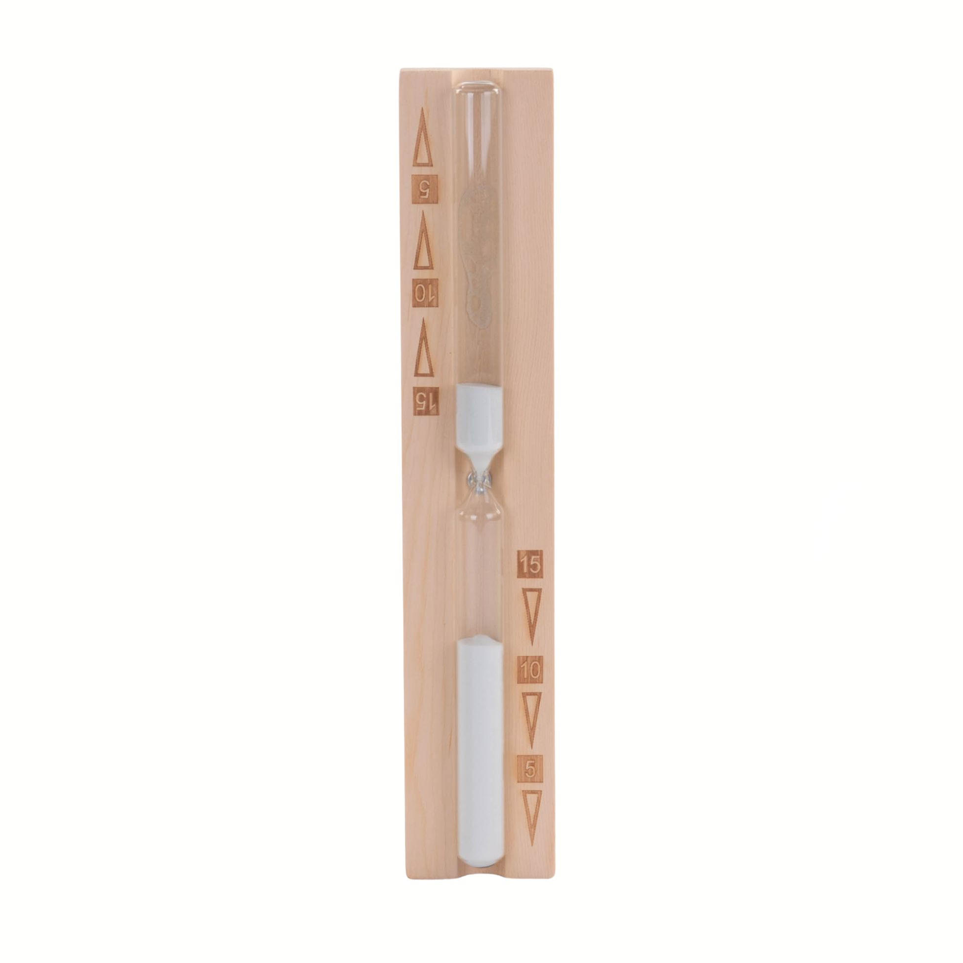 XXXLutz Saunasanduhr Beige 6x29x3 cm