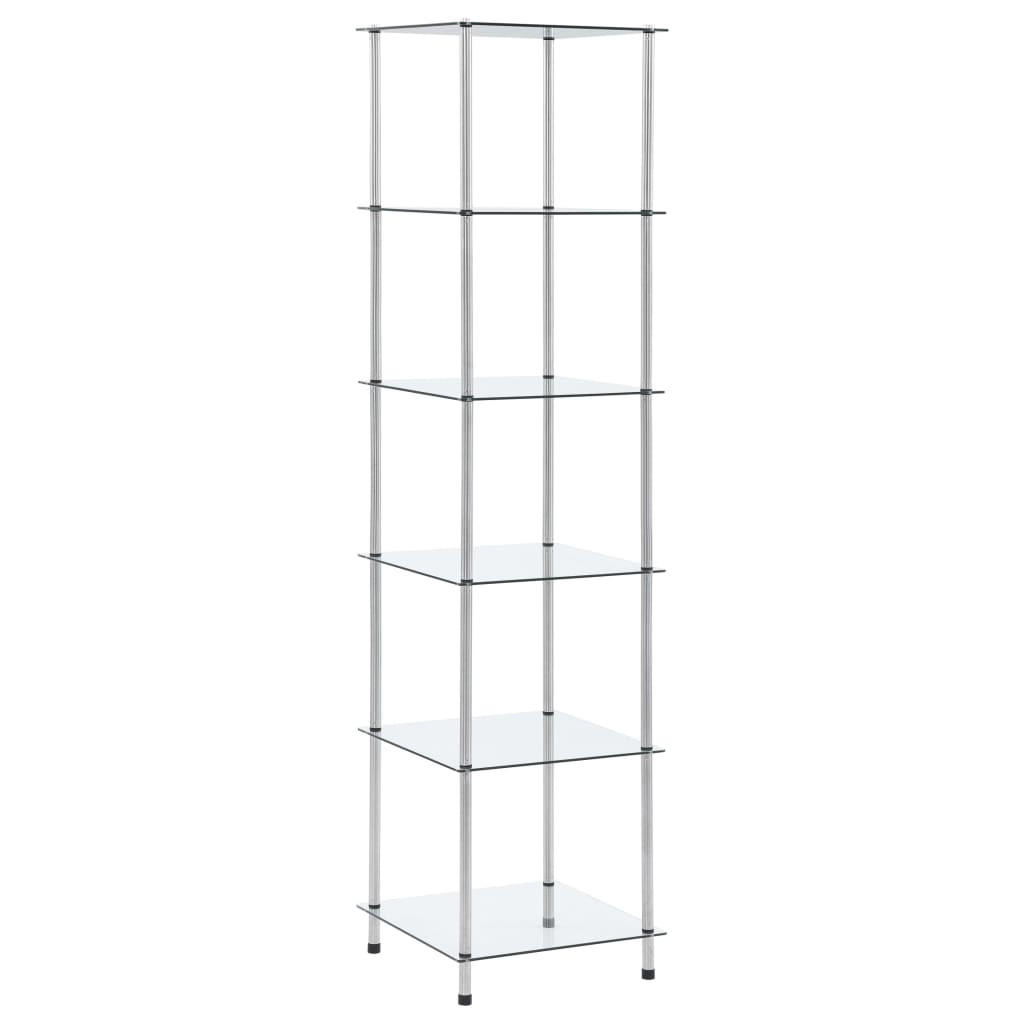 vidaXL Regal Transparent 40x160x40 cm