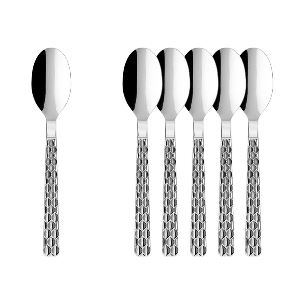 TAFELLÖFFEL Boston silber 212 mm 6er Set - Silberfarben, Metall - Villeroy & Boch