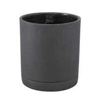 TOPF Vik Violett 24/24/27cm - Lila, Stein (27cm) - PTMD Collection