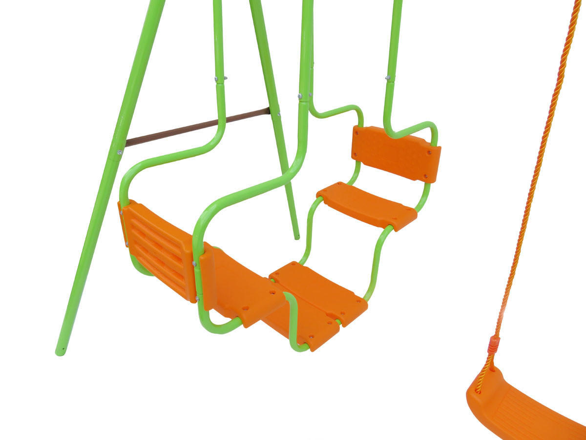 KLETTERGERÜST AUS STAHL eva - Grün, Metall (156/196/306cm) - Habitat Garten