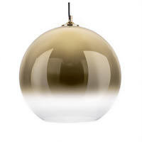 LAMPE Glas Bubble 150 cm - Goldfarben, Glas (40/40/36.5cm) - Leitmotiv