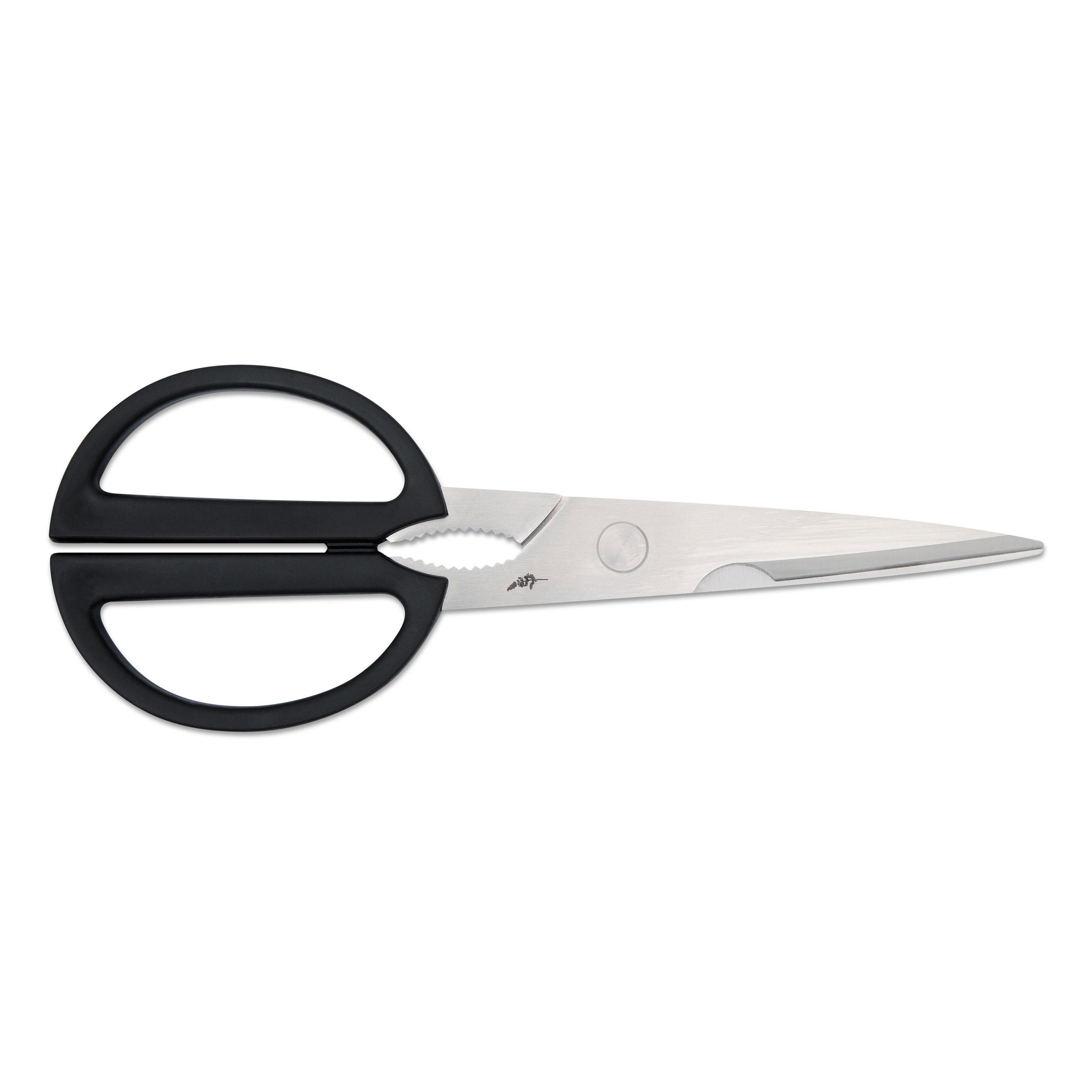 KÜCHENSCHERE Michel Bras groß, Edelstahl, Kunststoff, 23 cm - Silberfarben, Metall (26.6cm) - Kai Messer