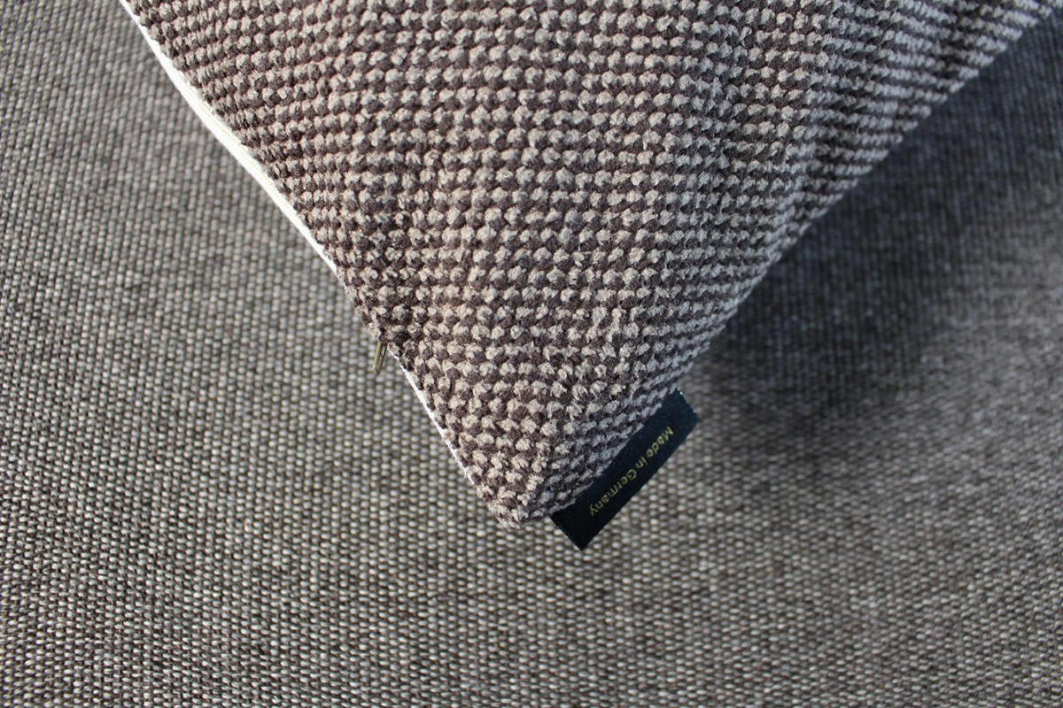KISSENHÜLLE DACKELKINDER - Schwarz, Textil (45/45cm) - Yve! decoration