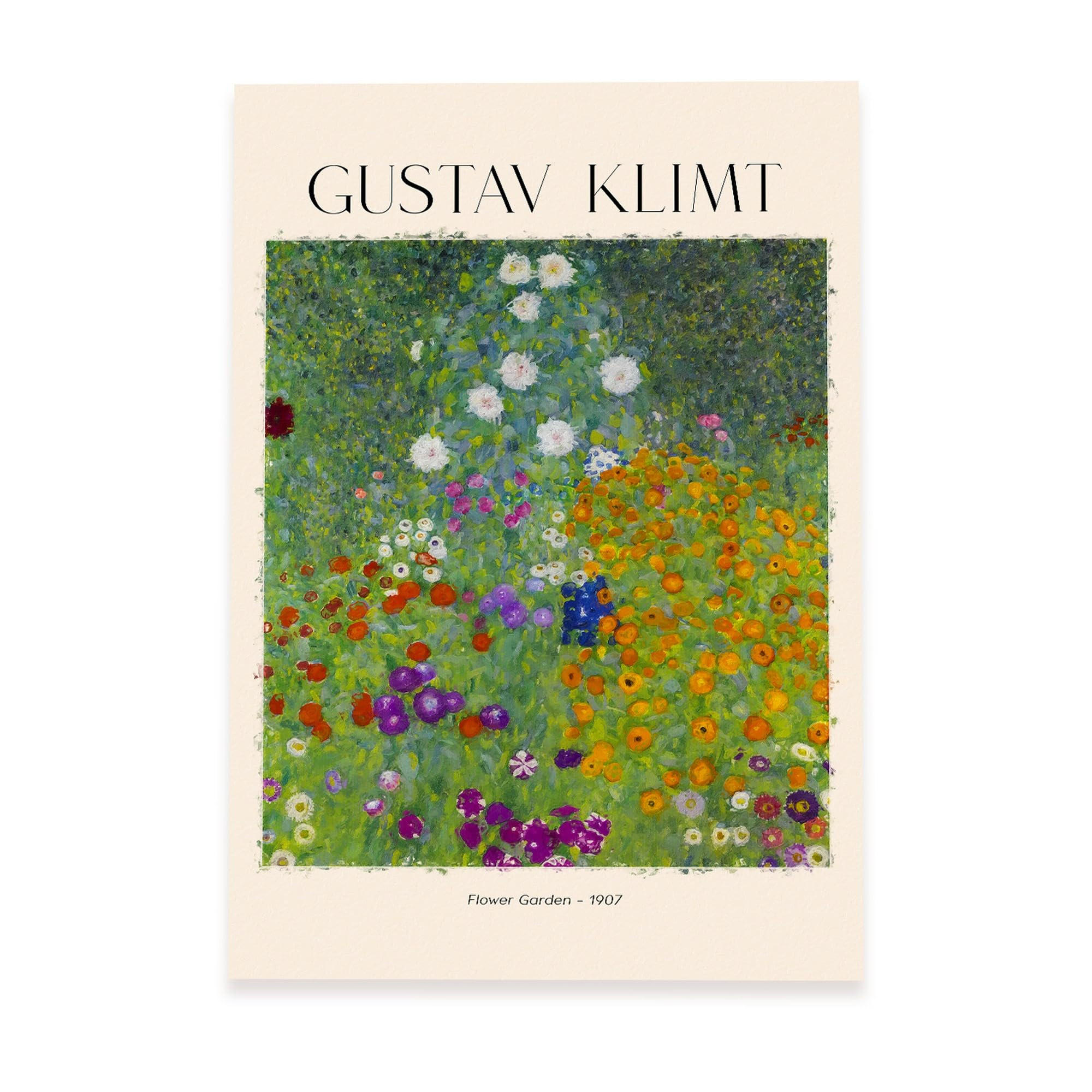 POSTER Blumengarten A3 Rahmenlos - Klar, Papier (29.7/5/42cm) - Nacnic