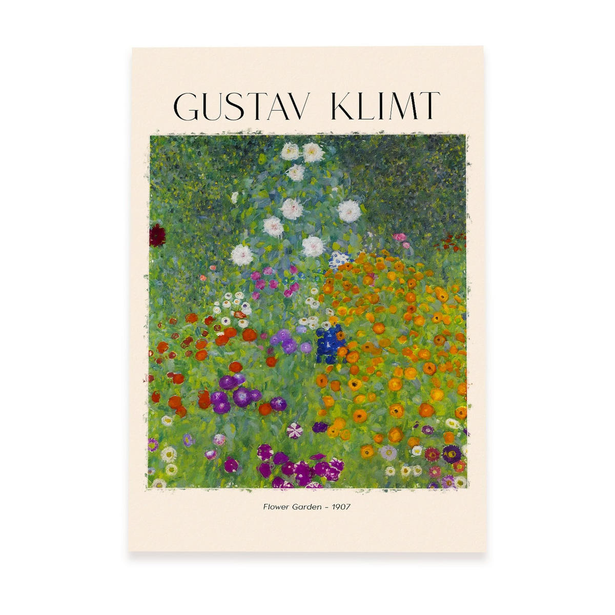 POSTER Blumengarten A3 Rahmenlos - Klar, Papier (29.7/5/42cm) - Nacnic