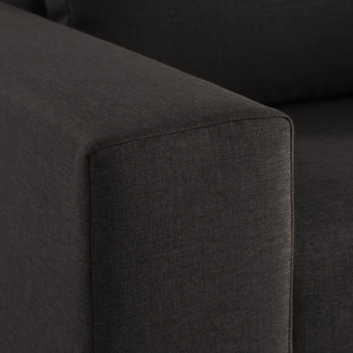 SCHLAFSOFA - Taupe/Silberfarben, Textil (173/90/90cm) - home24