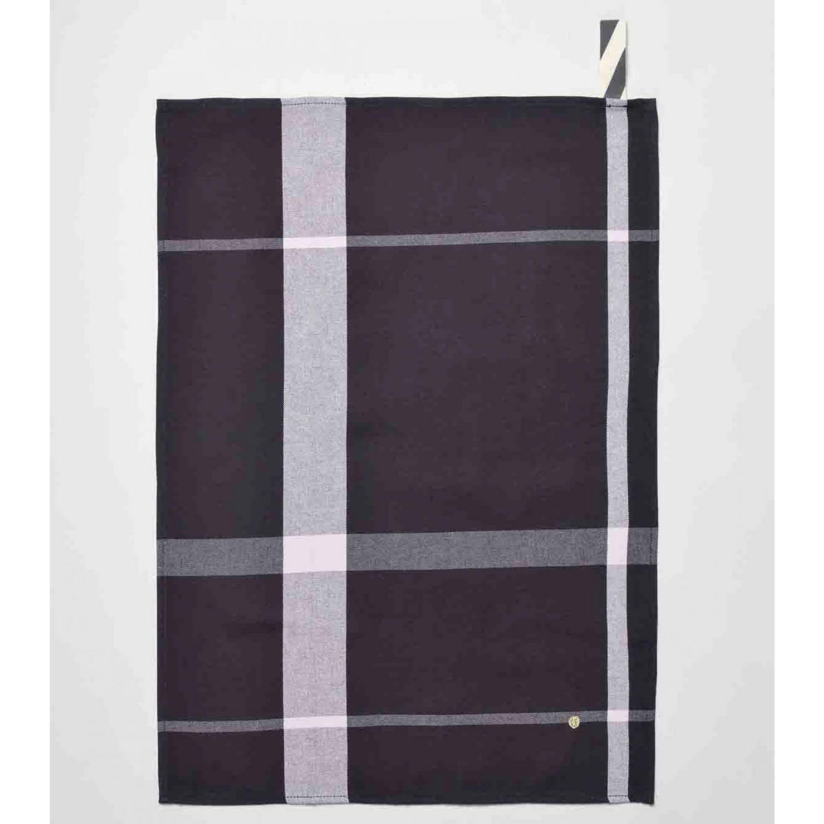 GESCHIRRTUCH La nonna kaviar 50 x 70 cm - Schwarz, Textil (70/50cm)