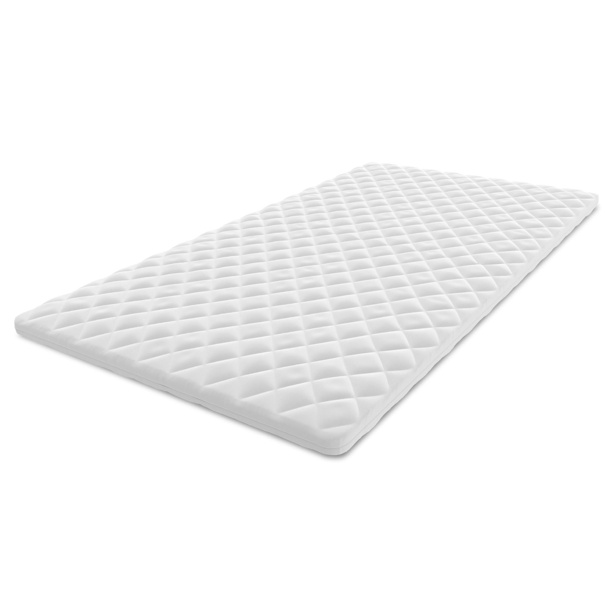 TOPPER Visco Kokos 6 - Weiß, Textil (120/200cm) - FDM