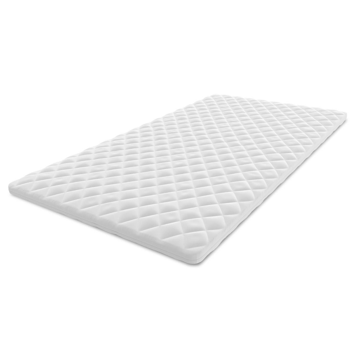 TOPPER Visco Kokos 6 - Weiß, Textil (120/200cm) - FDM