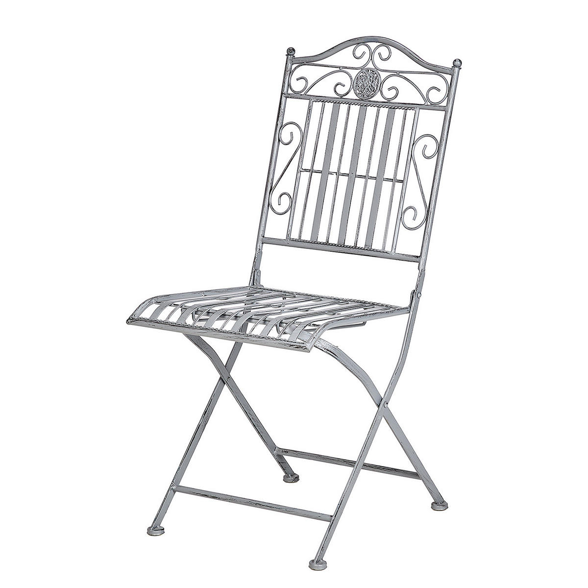 GARTENMÖBEL-SET (3-teilig) Terrace Hill - Grau, Metall - BUTLERS