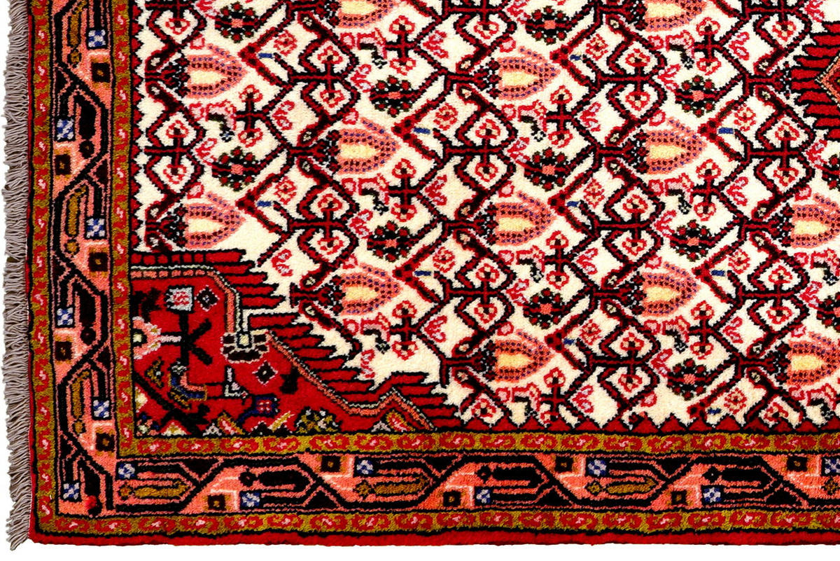 TEPPICH Assadabad Mehrfarbig 189/81 cm Schurwolle - Multicolor, Textil (81/189cm) - Looma