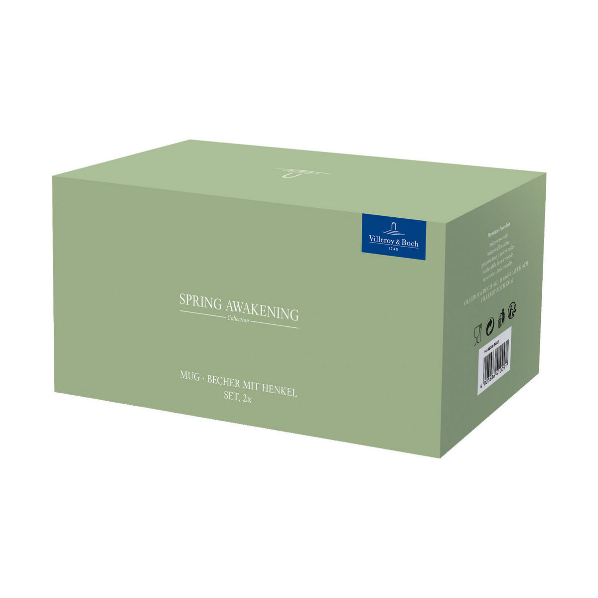 HENKELBECHER Spring Awakening bunt 390 ml 2er Set - Multicolor, Keramik (0.39L) - Villeroy & Boch