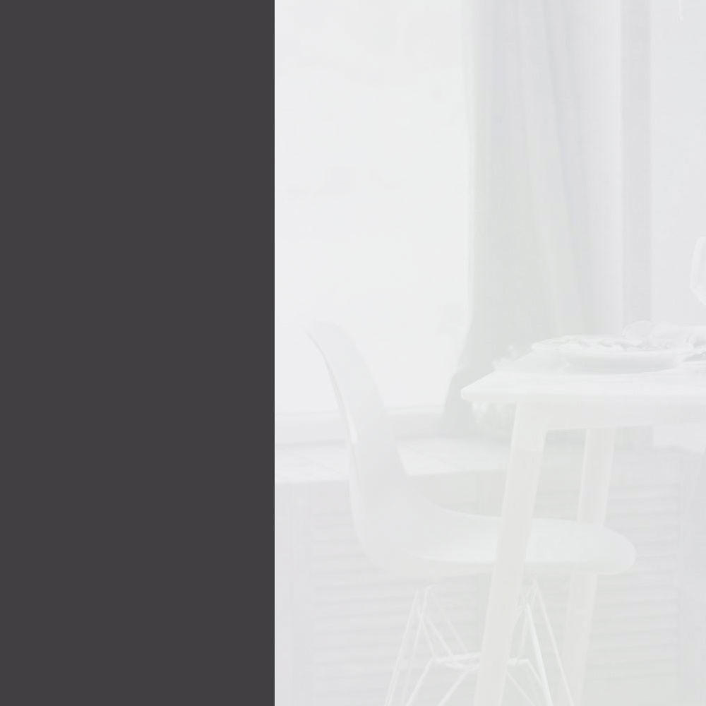 Thumbnail - Feldmann-Wohnen Kühlschrankumbauschrank, Weiß Hochglanz, Dunkelgrau, Holz, 60x207x59 cm, Küchen, Küchenmöbel, Küchenschr...