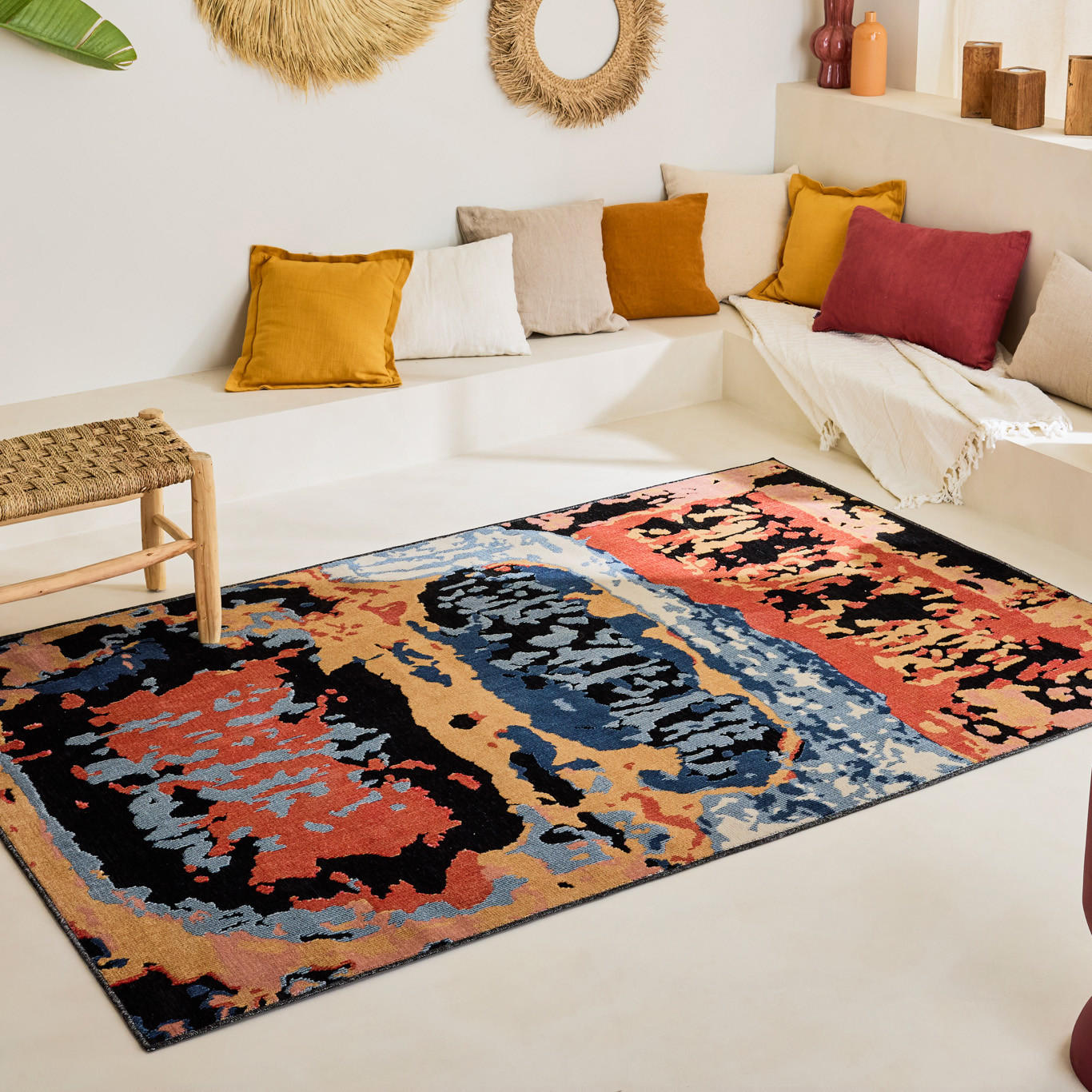 IN & OUTDOOR TEPPICH 228/340 cm GARDEN Schwarz - Schwarz, Textil (228/340cm) - Nazar Rugs